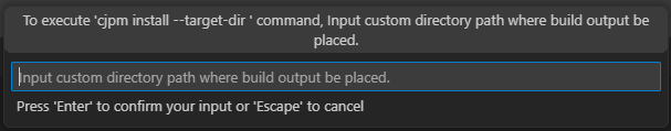 InstallWithTarget