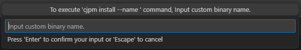 installWithAlias
