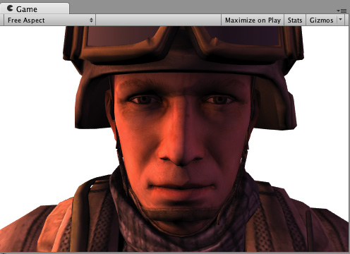Shader example that uses the final color modifier method.