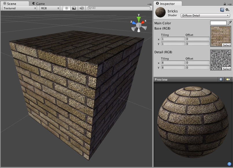 Diffuse Detail shader.